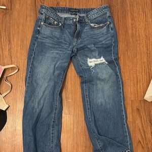 Aeropostale Blue Distressed Women Jeans